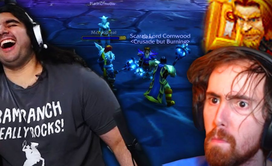 Esfand, Asmongold & Mcconnell try out Blood Furnace | Burning Crusade Classic Beta