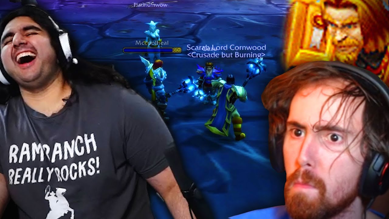 Esfand, Asmongold & Mcconnell try out Blood Furnace | Burning Crusade Classic Beta