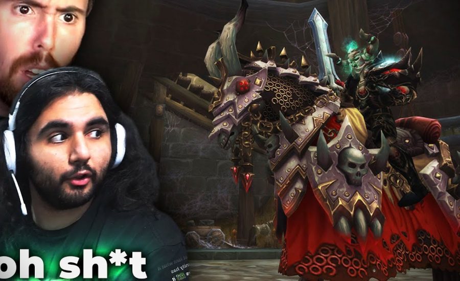 Esfand and Asmongold Test Karazhan in the TBC Beta!