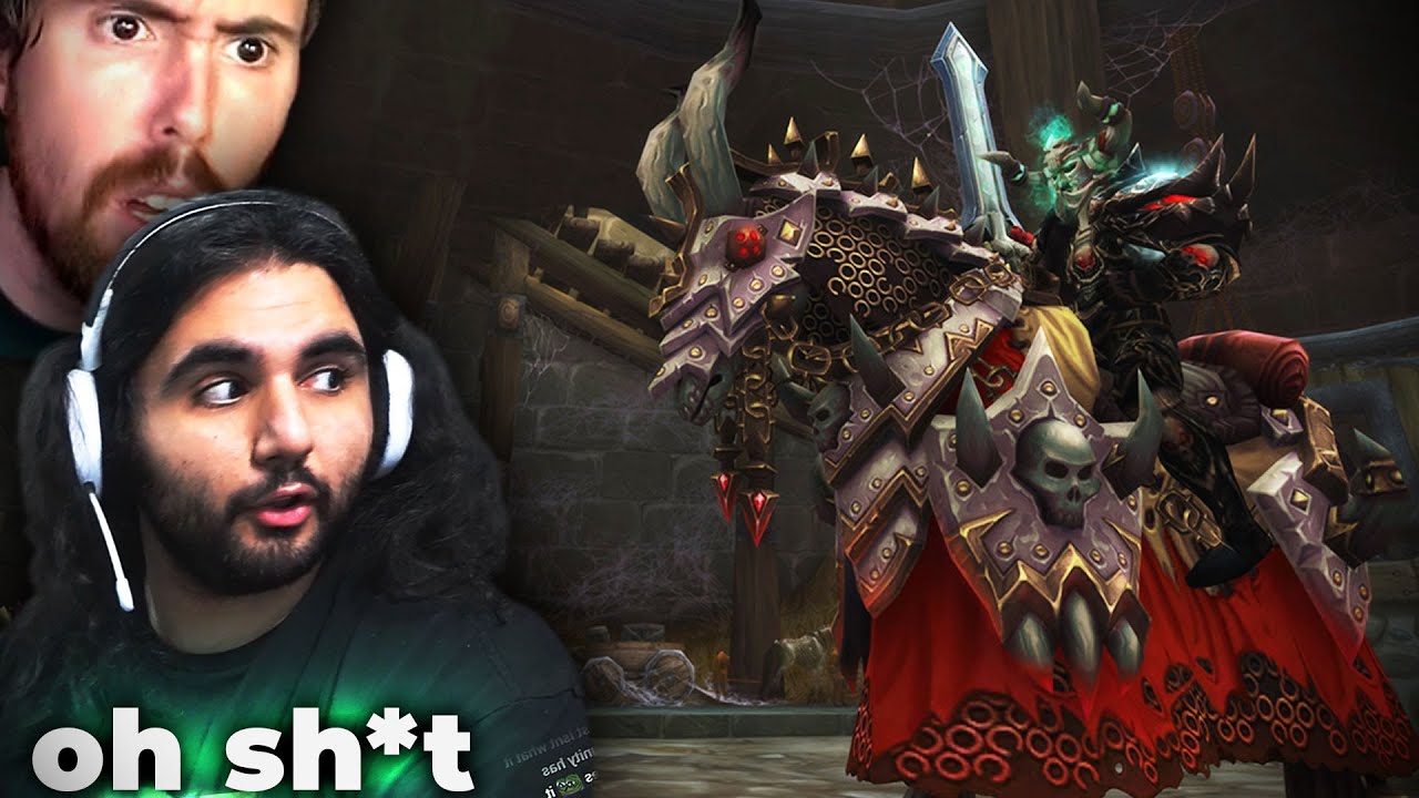 Esfand and Asmongold Test Karazhan in the TBC Beta!