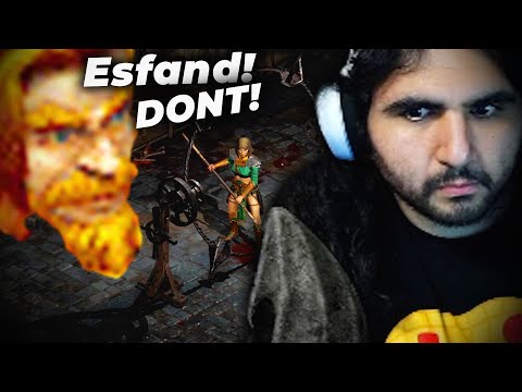 Esfand tries Diablo 2: Ressurected, but Mcconnell ruins it