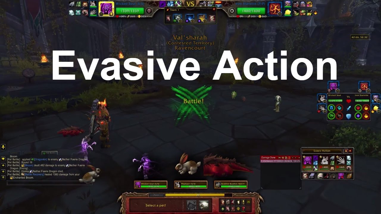 Evasive Action