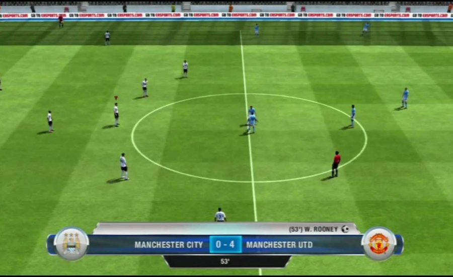FIFA 13 Manchester City 0 - 5 Manchester Utd