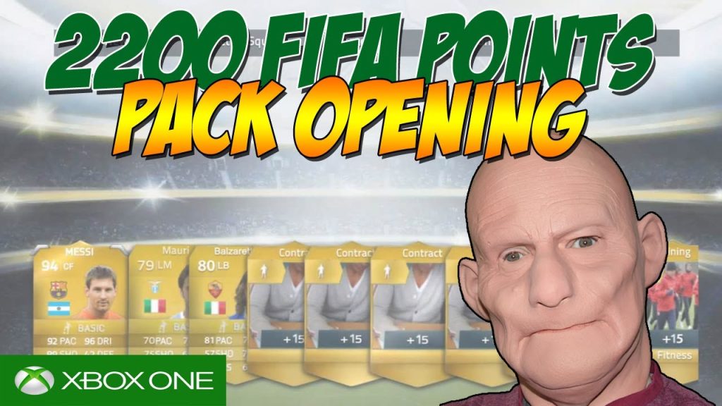 FIFA 14 2200 FIFA POINTS PACK OPENING - XBONE LUCK?