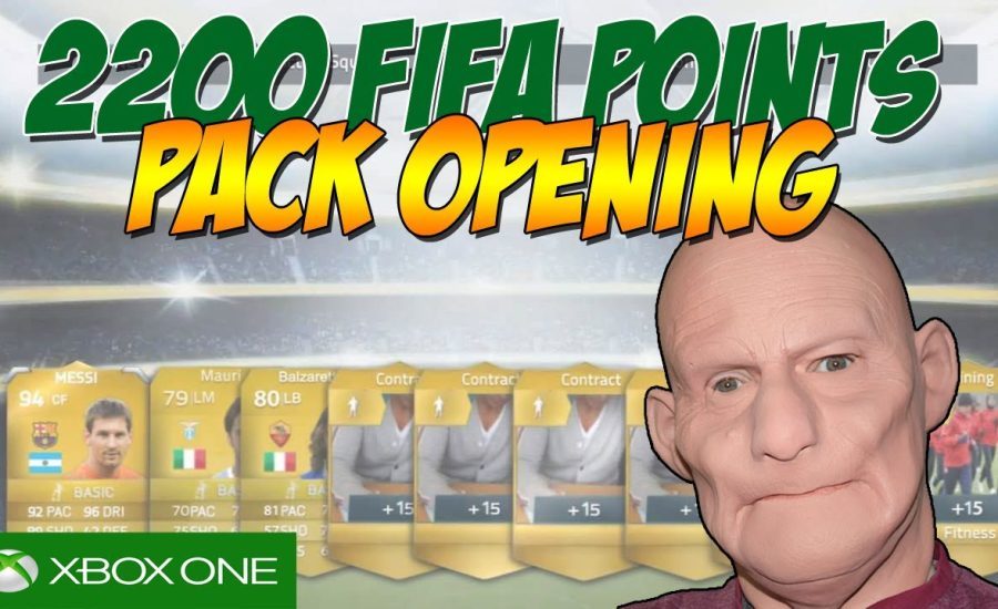 FIFA 14 2200 FIFA POINTS PACK OPENING - XBONE LUCK?