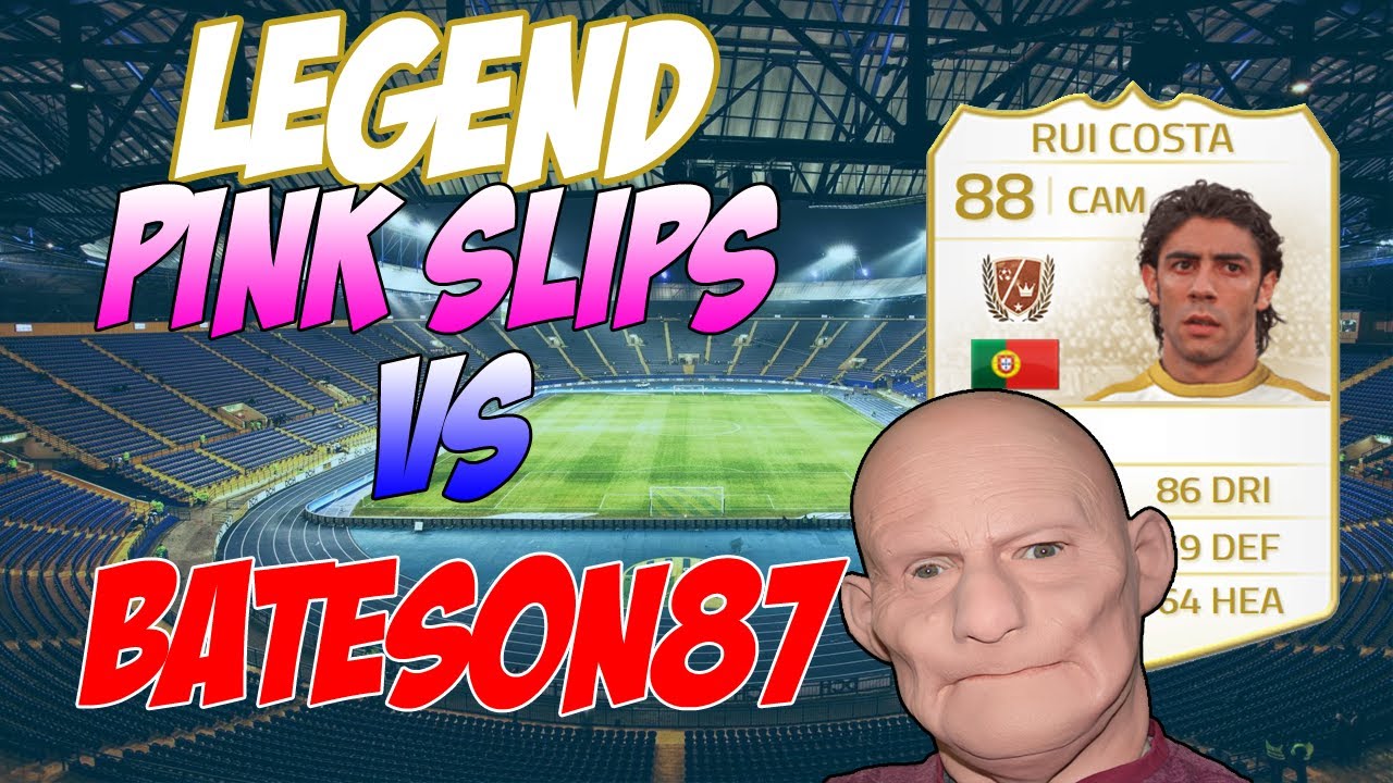 FIFA 14 INSANE LEGEND RUI COSTA PINK SLIPS VS BATESON87