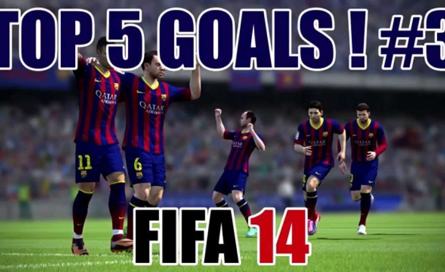 FIFA 14 - TOP 5 GOALS #3 ! Mitmachen & Gewinnen !