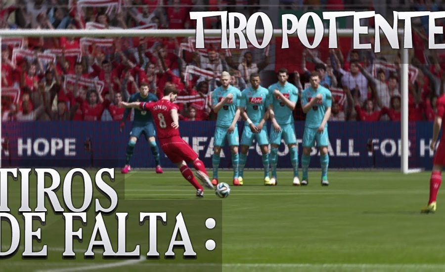 FIFA 15 - FREEKICK TUTORIAL / TIROS LIBRES (Potentes)