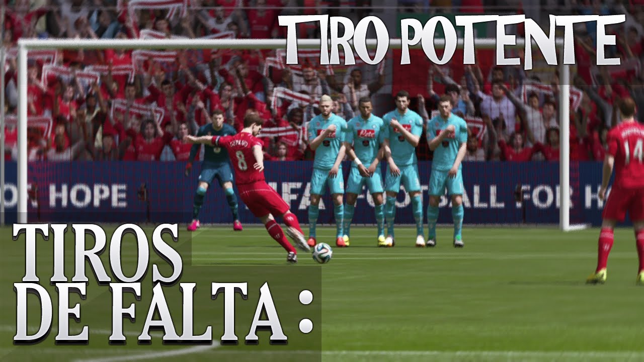 FIFA 15 - FREEKICK TUTORIAL / TIROS LIBRES (Potentes)