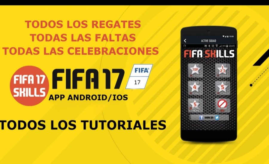 FIFA 17  TUTORIAL TODOS LOS REGATES, TIROS LIBRES Y CELEBRACIONES (FIFA17 SKILLS)