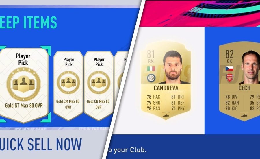 FIFA 19 PLAYER PICK PACKS & PLAYER PICK PACK SBCS!