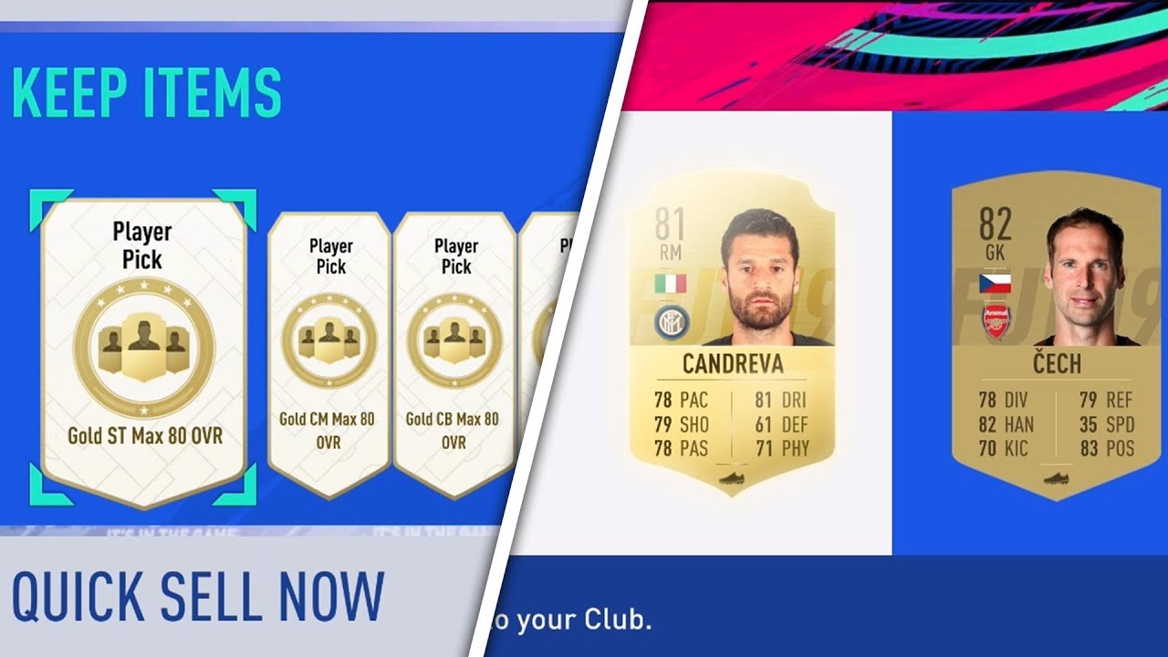 FIFA 19 PLAYER PICK PACKS & PLAYER PICK PACK SBCS!