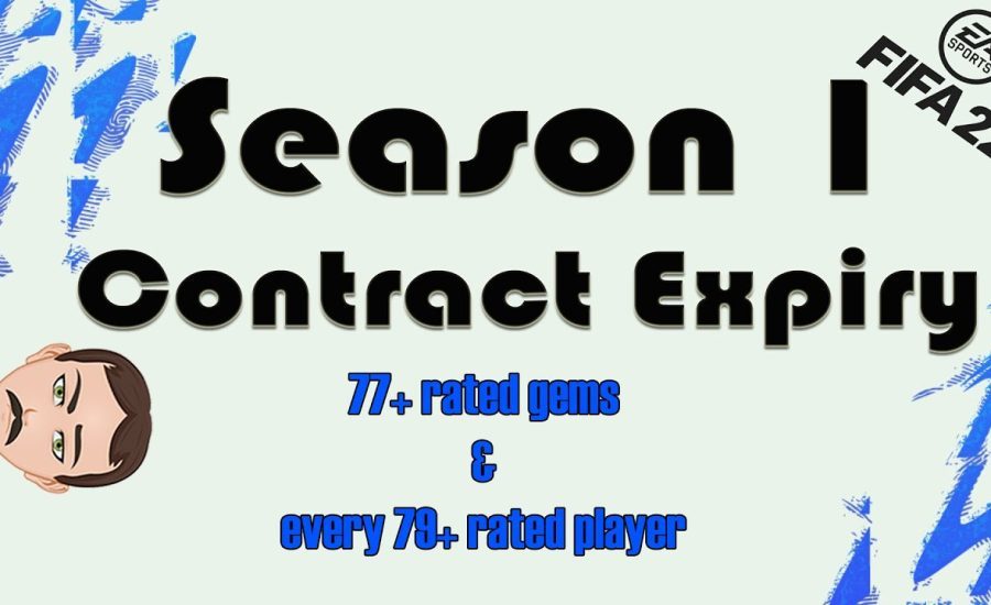 FIFA 22 CONTRACT EXPIRY / FREE TRANSFER - Career Mode Season 1