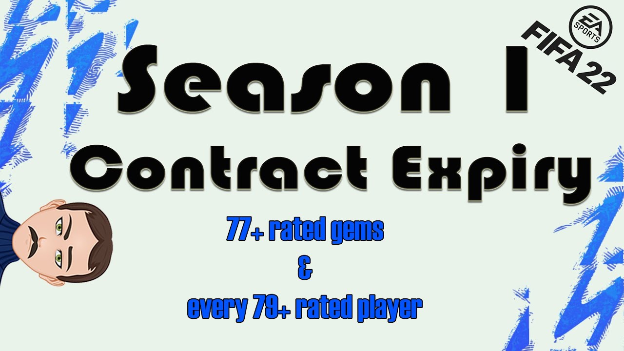 FIFA 22 CONTRACT EXPIRY / FREE TRANSFER - Career Mode Season 1