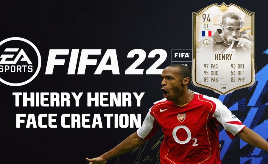 FIFA 22 - Thierry Henry Pro-Clubs/Career Mode Create-a-Player Build