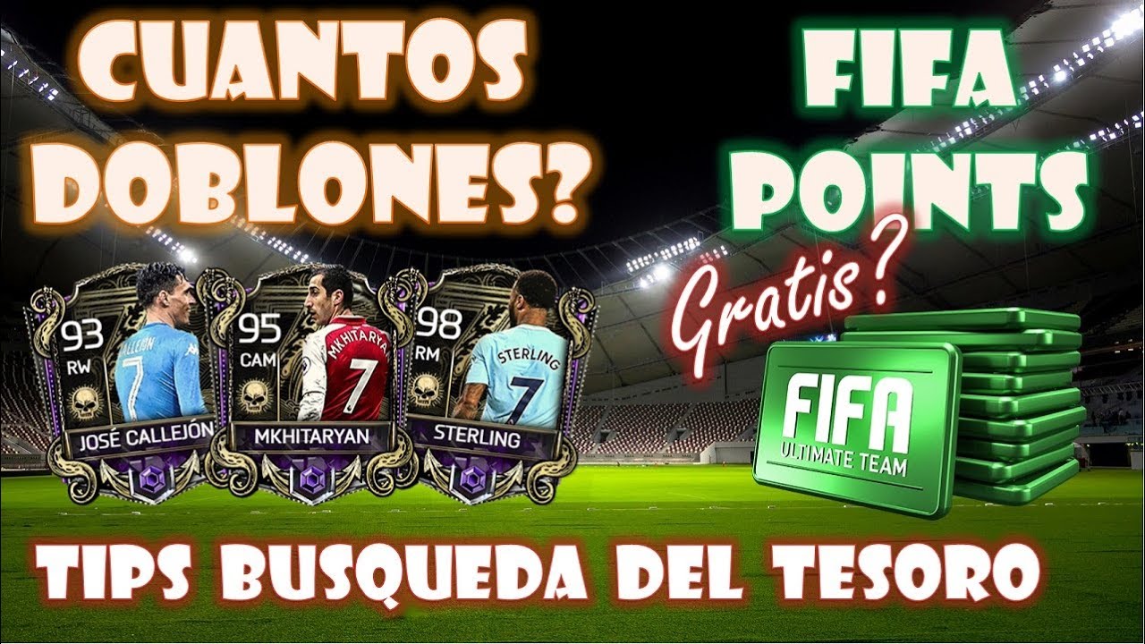 FIFA Mobile: Tips Evento Busqueda del Tesoro y ... FIFA Points gratis?