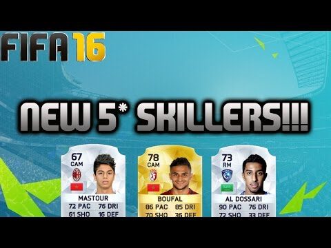 FIFA16: NEW 5 STAR SKILLERS!!! FT: MASTOUR, BOUFAl, AND DOSSARI