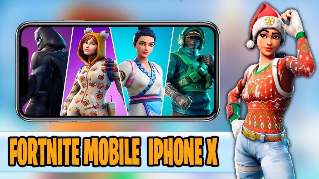 FORTNITE MOBILE IPHONE X iOS/673-WINS LEVEL-52