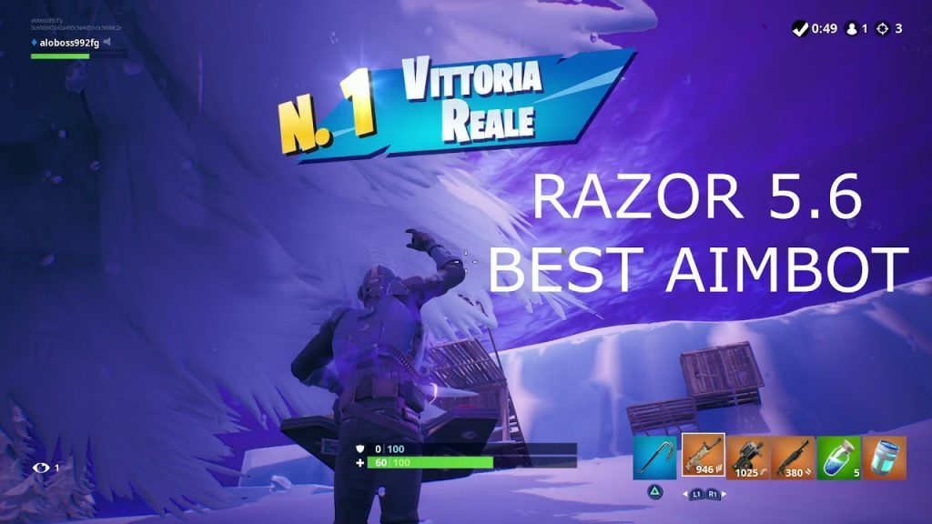 FORTNITE RAZOR 5.6 BEST AIM ABUSE SCRIPT CRONUSMAX TITAN TWO PS4 XBOX ONE PC