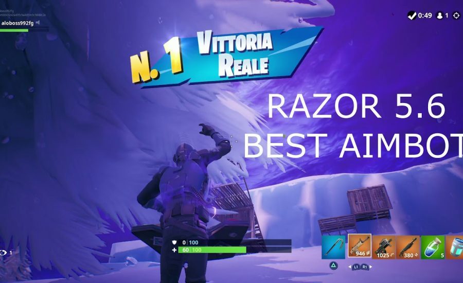 FORTNITE RAZOR 5.6 BEST AIM ABUSE SCRIPT CRONUSMAX TITAN TWO PS4 XBOX ONE PC