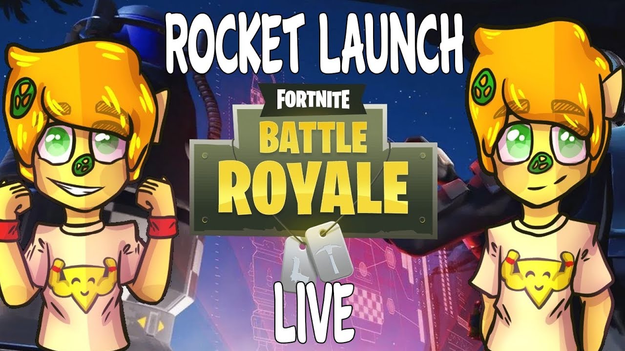 FORTNITE ROCKET LAUNCH LIVE REACTION