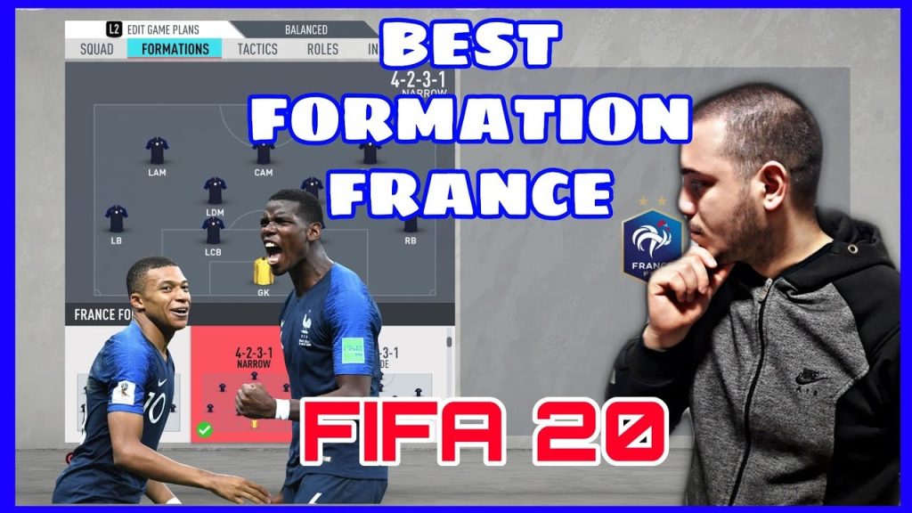 FRANCE - BEST FORMATION, CUSTOM TACTICS & PLAYER INSTRUCTIONS! FIFA 20