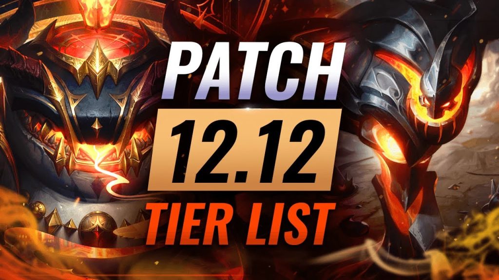 FULL PATCH 12.12 Rundown: Tier List + Changes - League of Legends