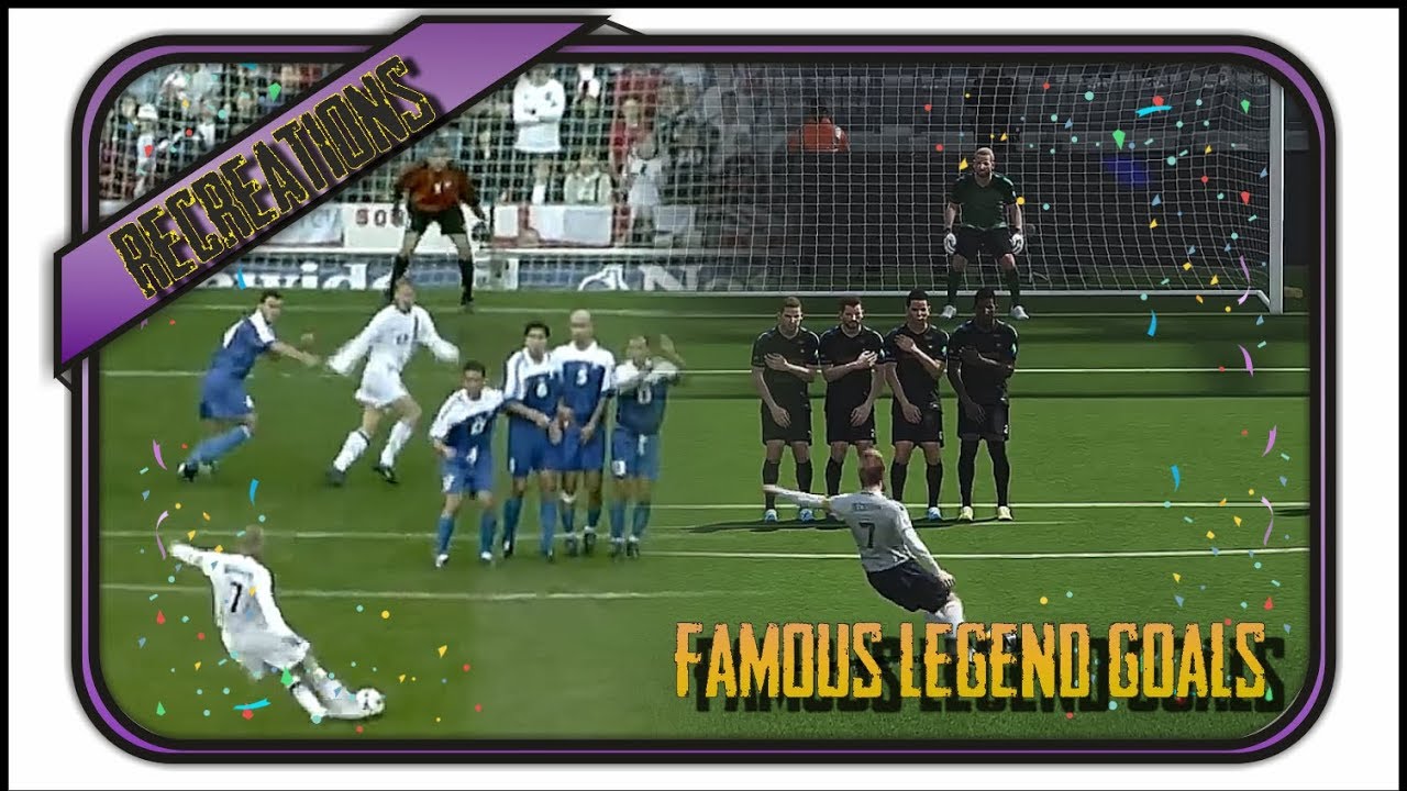 Famous Goal Recreations By Officialpes