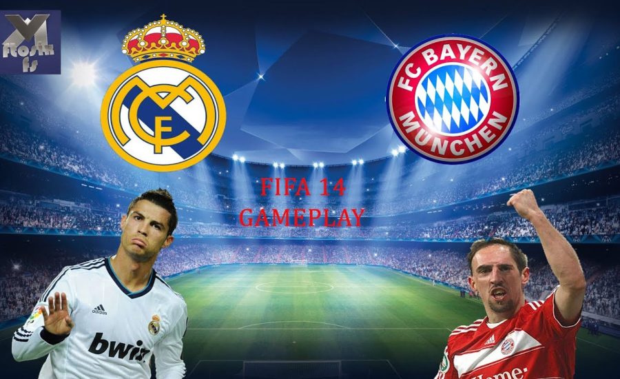 Fifa 14 pc gameplay Real Madrid vs Bayern