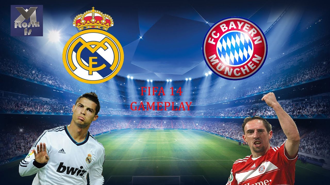 Fifa 14 pc gameplay Real Madrid vs Bayern