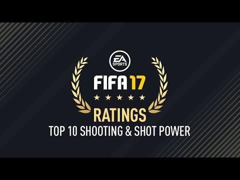 Fifa 17 Ultimate Team | Top 10 Shooting & Top 10 Shot Power!