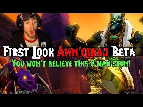 First Look Ahn'qiraj Beta!! I WoW Classic / Vanilla Funny and Best Moments I World of Warcraft