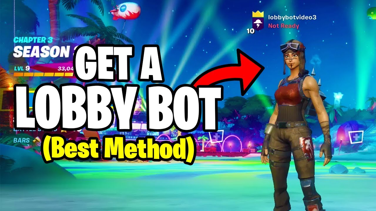 Fortnite *LOBBY BOT* Tutorial on SEASON 3! (WORKING) (with Swe Bot)