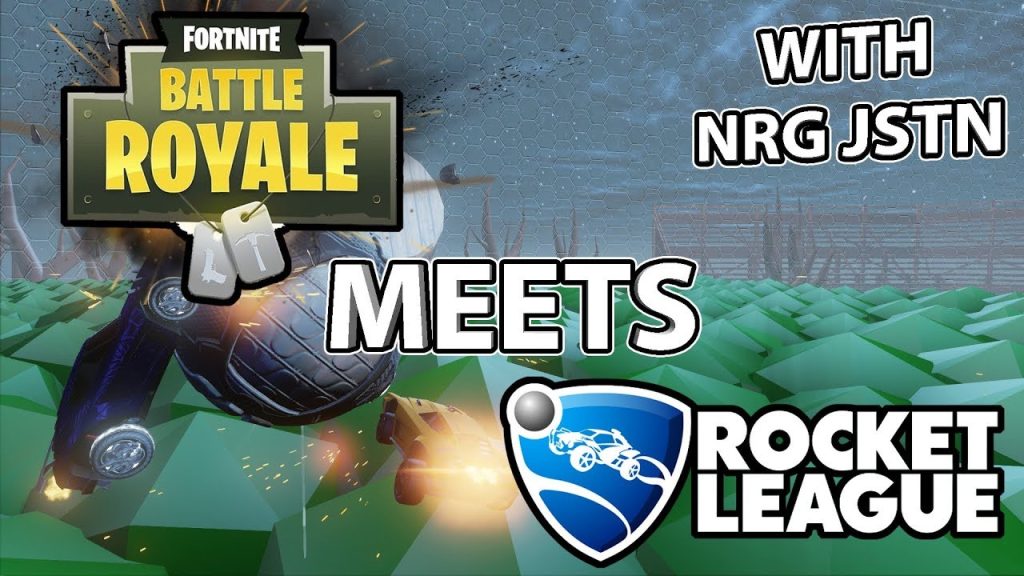 Fortnite Meets Rocket League? 1v1 Challenge with NRG Jstn