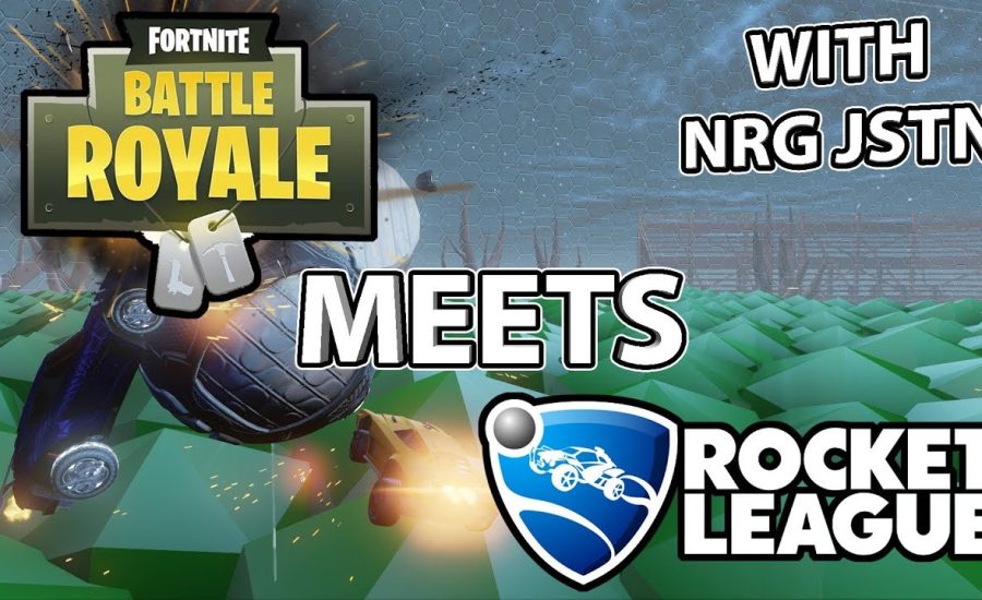 Fortnite Meets Rocket League? 1v1 Challenge with NRG Jstn