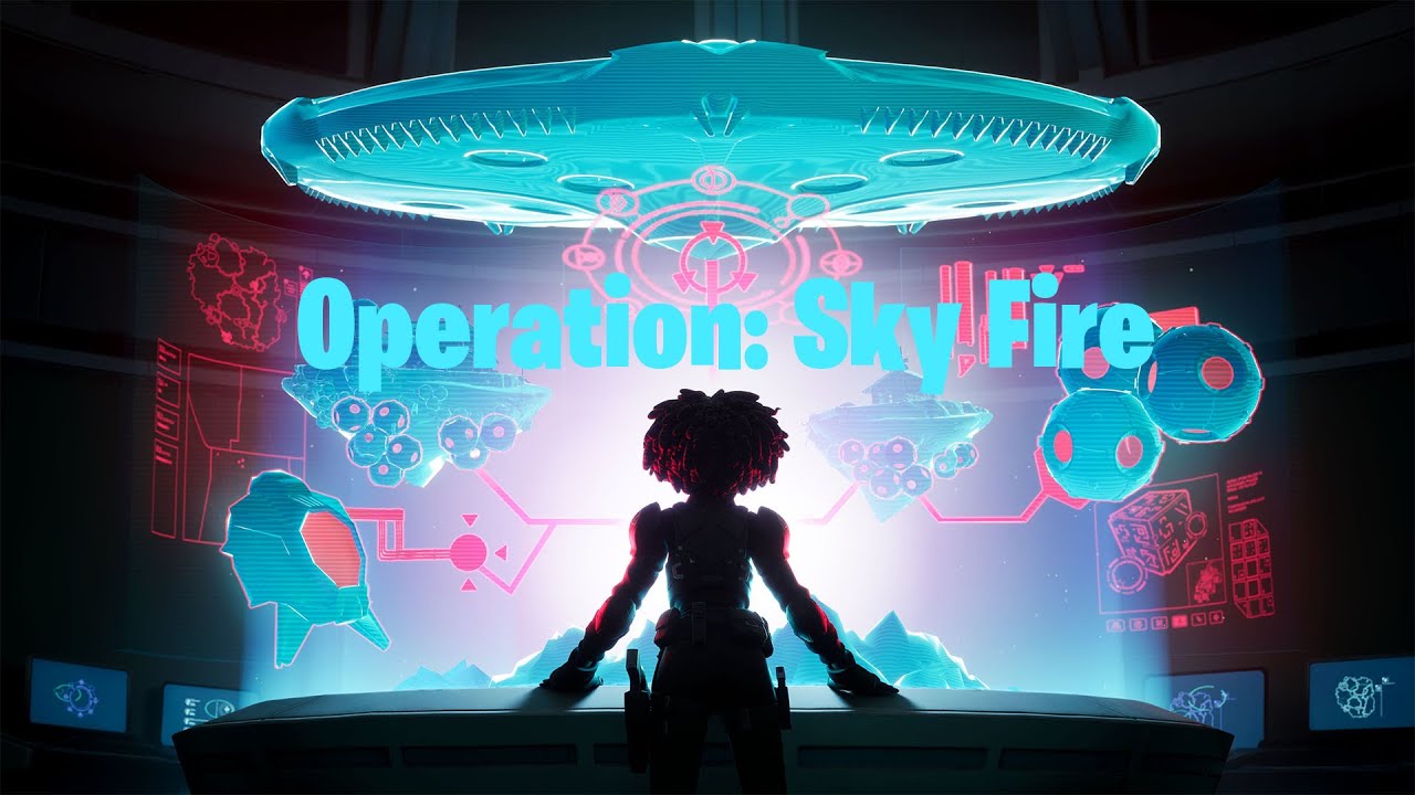 Fortnite Operation: Sky Fire Event No Commentary