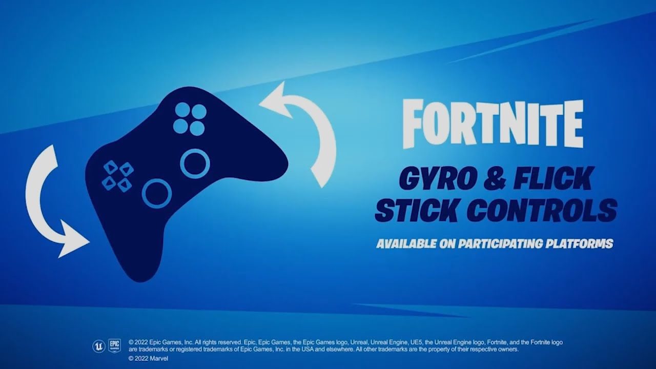 Fortnite gyro controls! Fortnite announcement video #gyrocontrols #fortniteupdate