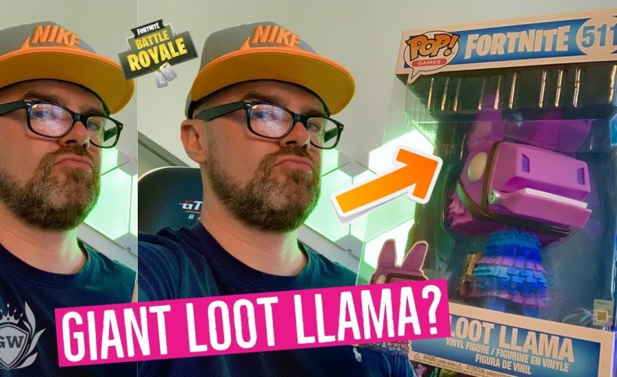 GIANT FORTNITE LOOT LLAMA FUNKO POP UNBOXING! LARGEST Fortnite Loot Llama Funko Pop EVER! Pop 511