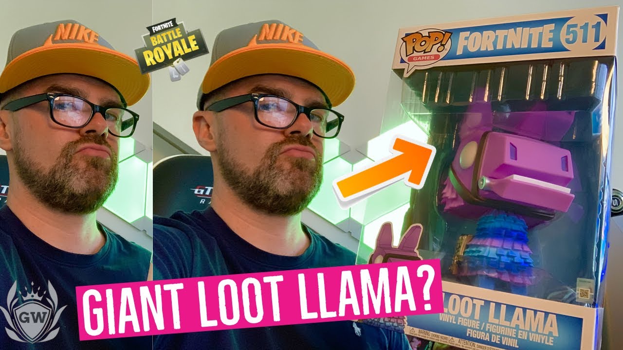 GIANT FORTNITE LOOT LLAMA FUNKO POP UNBOXING! LARGEST Fortnite Loot Llama Funko Pop EVER! Pop 511