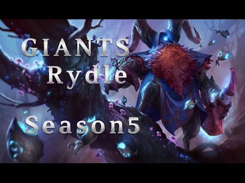 GIANTS! Gaming Rydle Bard Support vs Leona Season 5 Patch 5.5 League of Legends LoL Pro SoloQ