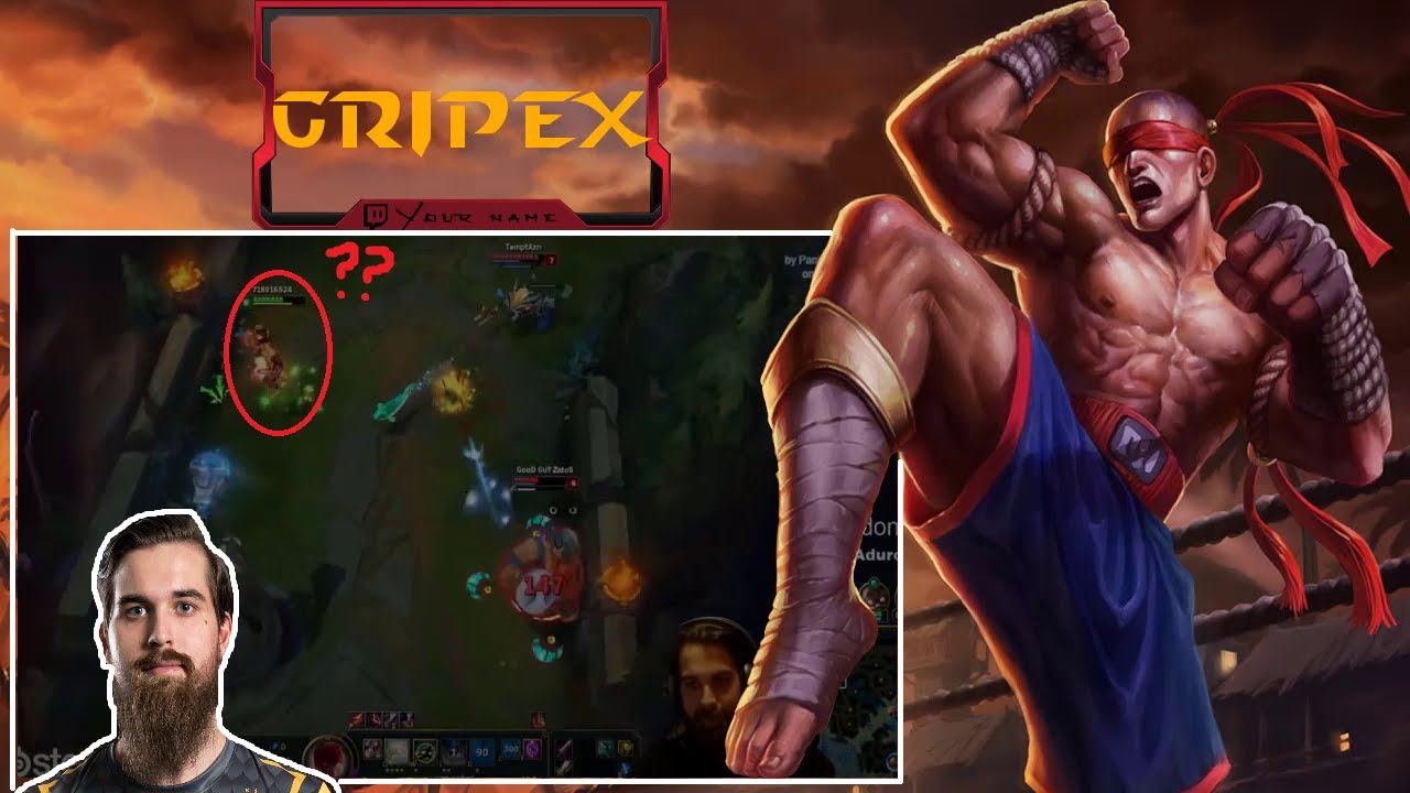 GRIPEX MONTAGE | BEST OF GRIPEX LEE SIN GOD | LEAGUE OF LEGENDS