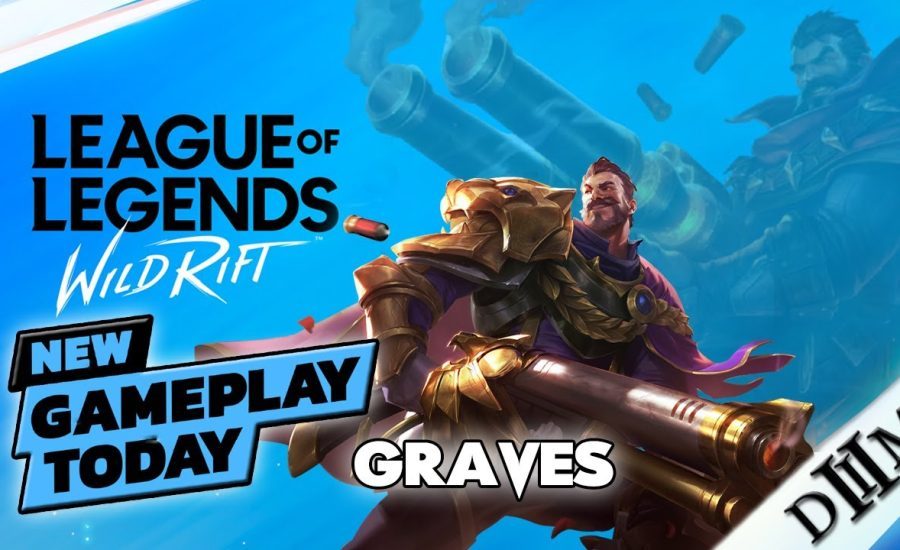 Gameplay League of Legends Wild Rift : "Graves" Full Game #39
