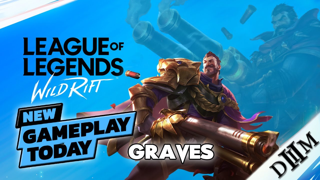 Gameplay League of Legends Wild Rift : "Graves" Full Game #39