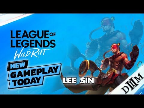 Gameplay League of Legends Wild Rift : "Lee Sin" Full Game #34