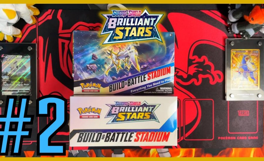 *Gold Pull!* (No Talking) (ASMR-ish) Pokemon Brilliant Stars Build & Battle Stadium x2 #2 *OPENING*