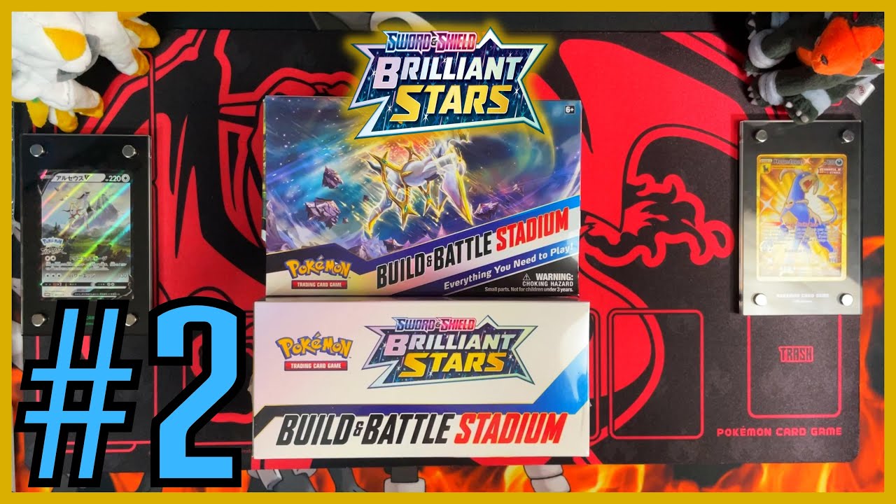 *Gold Pull!* (No Talking) (ASMR-ish) Pokemon Brilliant Stars Build & Battle Stadium x2 #2 *OPENING*