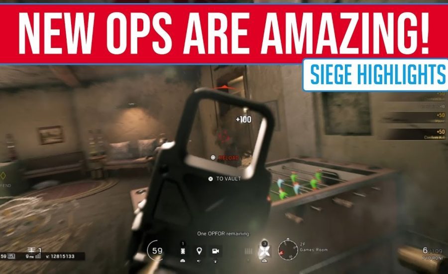 Gridlock & Mozzie Are Amazing! - Highlights - Rainbow Six Siege (PS4)