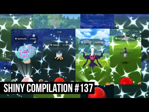 HALLOWEEN SHINIES ARE LIVE! -  Pokemon GO Shiny Compilation #137