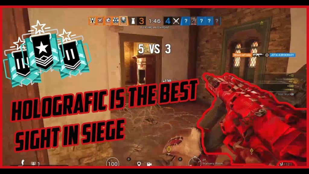HOLOGRAFIC IS THE BEST - RAINBOW SIX SIEGE - PS4 GAMEPLAY