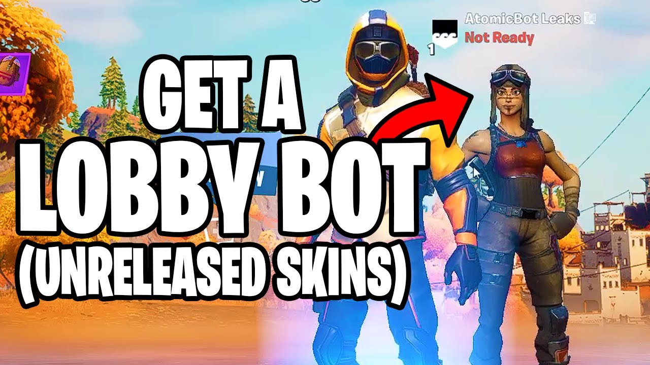 HOW TO GET A *LOBBY BOT* IN FORTNITE! (EVERY SKIN AND EMOTE) (WORKING SEASON 6)